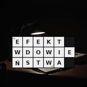 Hasło krzyżówkowe zjawisko gwałtownego wzrostu ryzyka przedwczesnej śmierci wdowca od 30 do 100 w pierwszym roku od śmierci żony - efekt wdowieństwa – rozwiązanie, synonimy, podpowiedzi i definicje krzyżówkowe